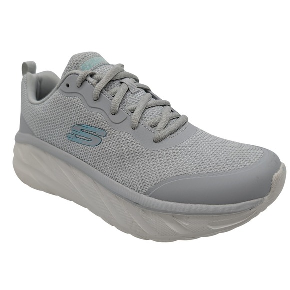 Skechers Shoes - Skechers Women's Gray Lace Up Sneakers Size 7 D'Lites Max Cushioning